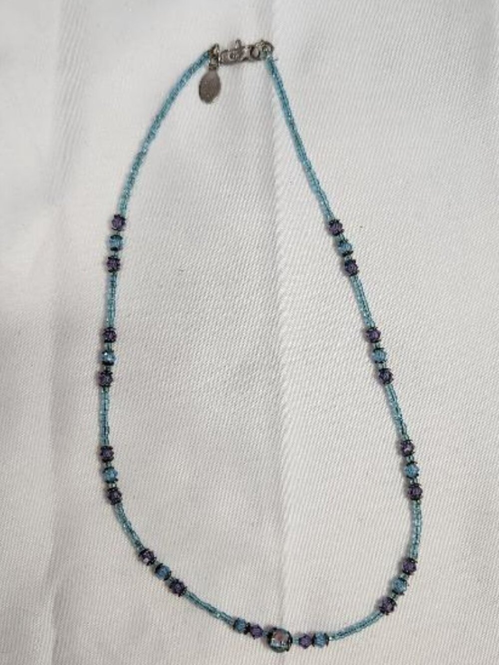 Vintage Cheryl Reis Artisan Style Beaded Necklace